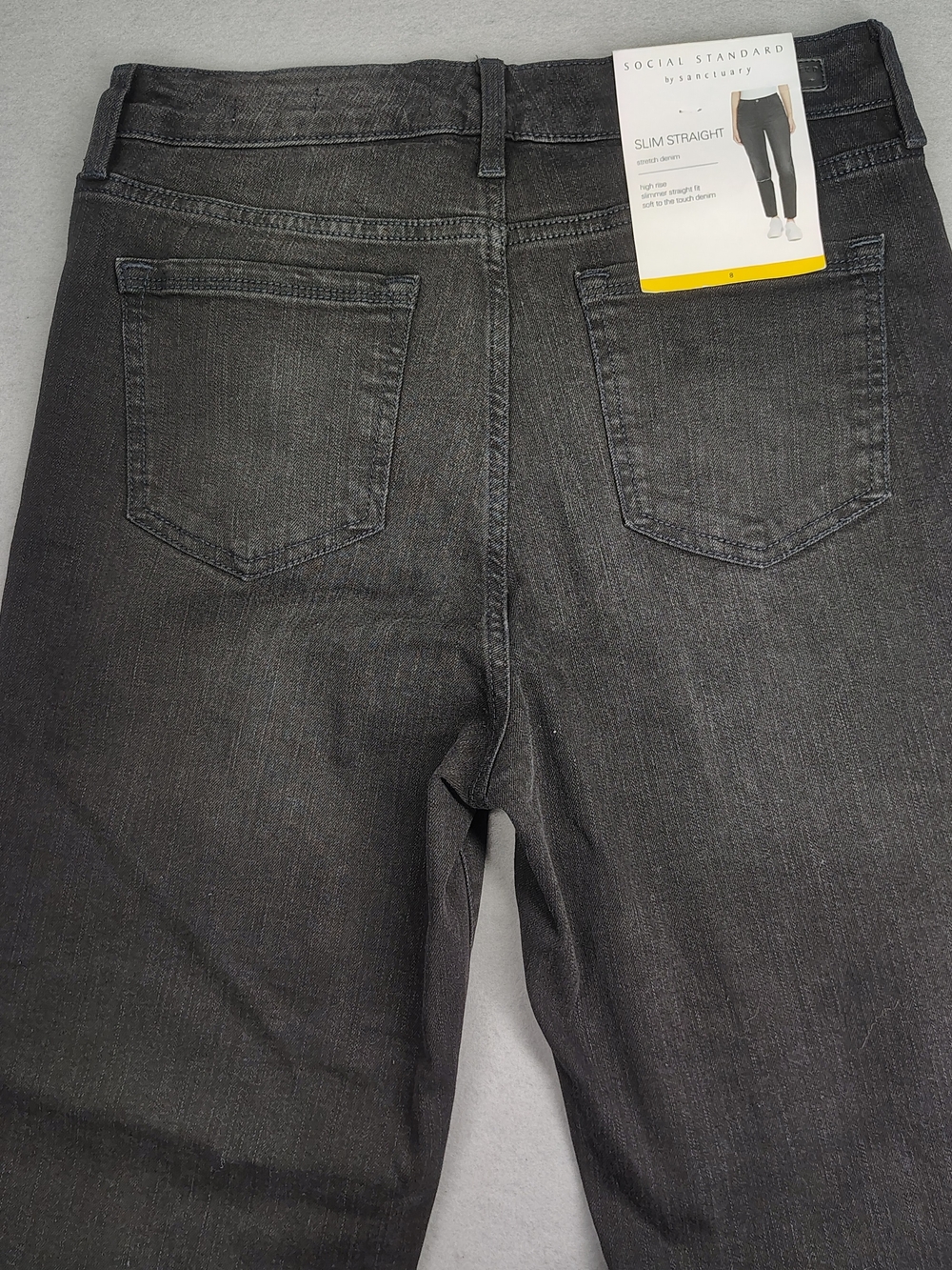 Social Standard By Sanctuary Pants - Size 8 Slim Straight NWT - Picture 3 of 13